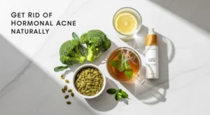 how to get rid of hormonal acne naturally