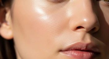 Healthy glowing skin showing benefits of hormone-balancing foods and proper nutrition
